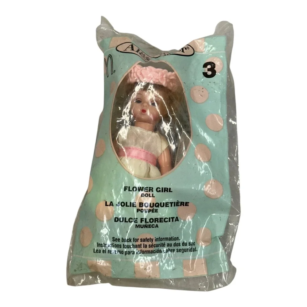 2003 McDonald's Madame Alexander Happy Meal Dolls Lot of 4 Sealed #2 #3 #7 #10